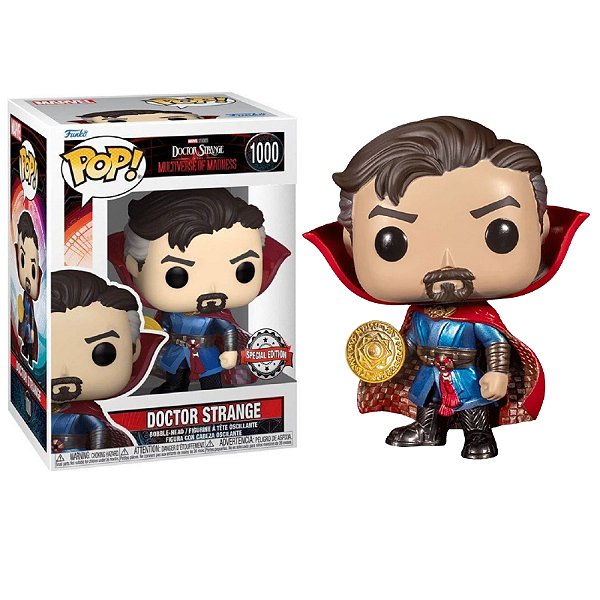 Funko Pop! Marvel Doutor Estranho / Doctor Strange 1000 Exclusivo Metallic