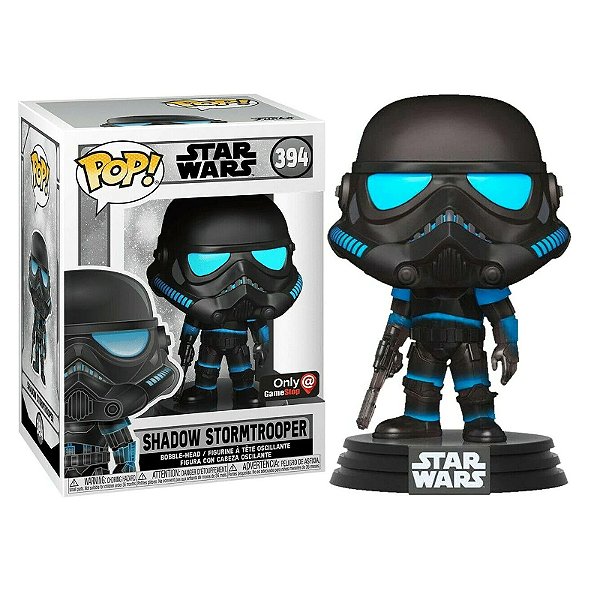 Funko Pop! Television Star Wars Shadow Stormtrooper 394 Exclusivo