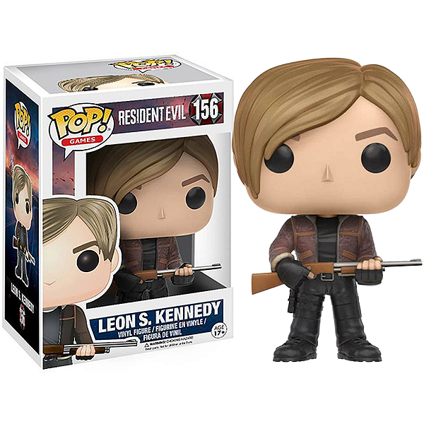 【希少】funko pop バイオハザード4 レオンSケネディ ケース付き Funko Pop! Games Resident Evil Leon S. Kennedy 156 Original - Moça