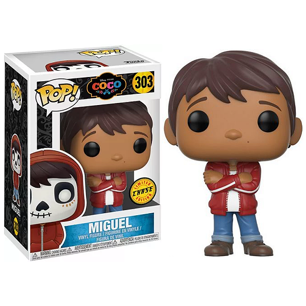 Funko Pop! Disney Coco Viva A Vida é uma Festa Miguel 303 Exclusivo Chase