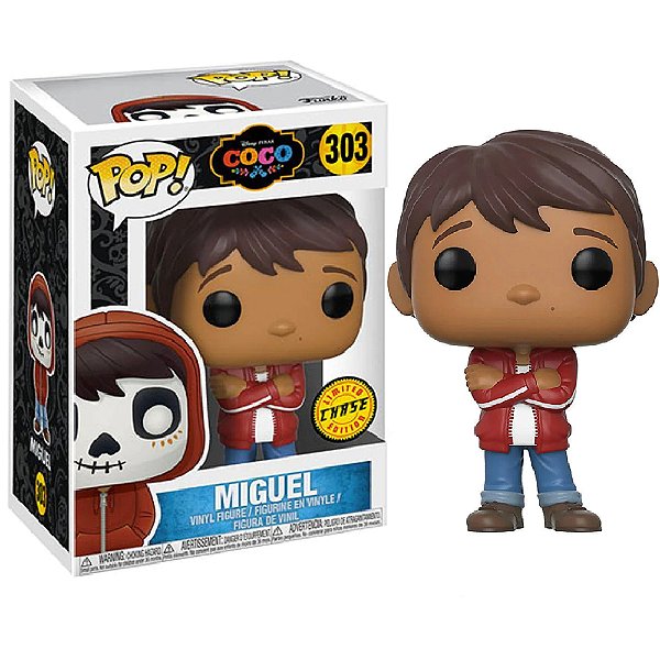 Funko Pop! Filme Disney Viva A Vida é uma Festa Miguel 303 Exclusivo Chase