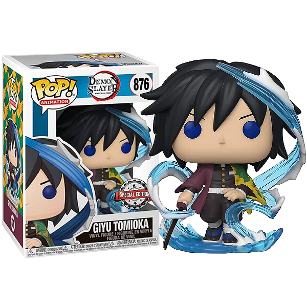 Funko Pop! Animation Demon Slayer Giyu Tomioka 876 Exclusivo