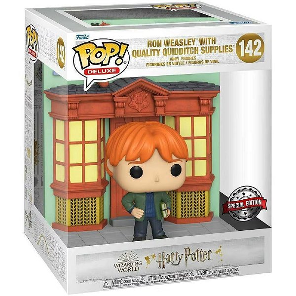 Funko Pop! Deluxe Filme Harry Potter Ron Weasley 142 Exclusivo