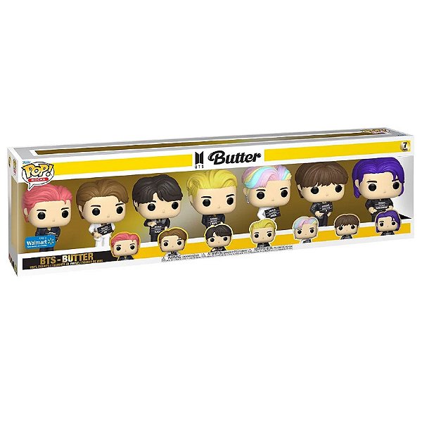 Funko Pop! Rocks BTS Butter 2022 7 Pack Exclusivo