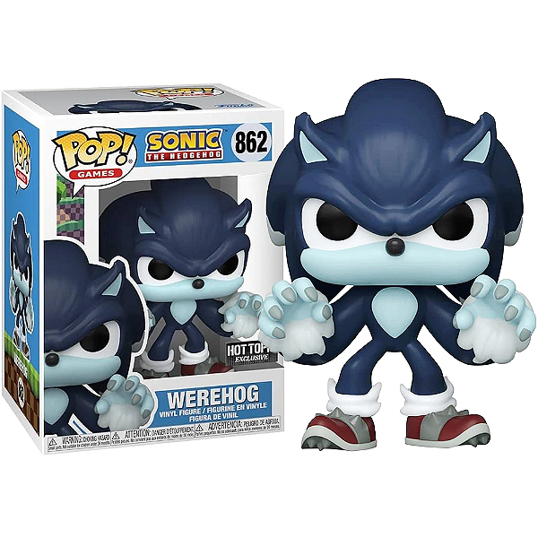 Funko Pop! Games Sonic The Hedgehog Werehog 862 Exclusivo