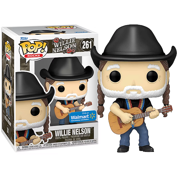 Funko Pop! Rocks Willie Nelson 261 Exclusivo