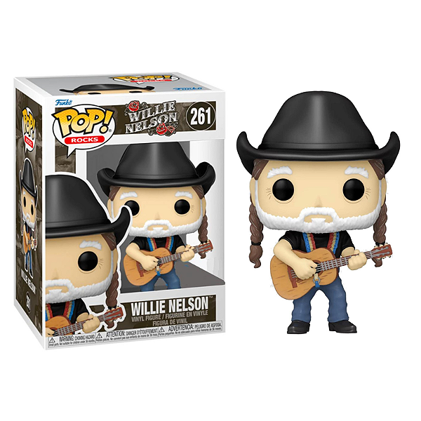 Funko Pop! Rocks Willie Nelson 261 Exclusivo