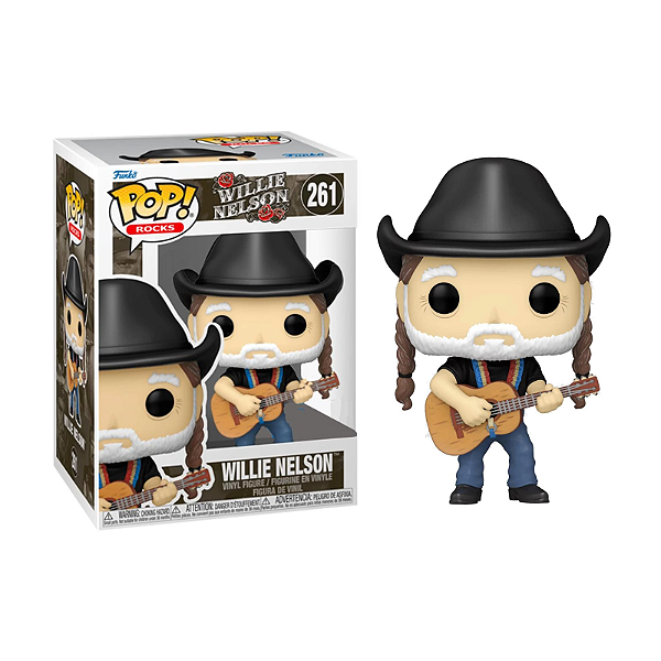 Funko Pop! Rocks Willie Nelson 261 Exclusivo