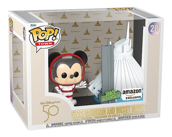 Funko Pop! Disney Space Mountain And Mickey Mouse 28 Exclusivo