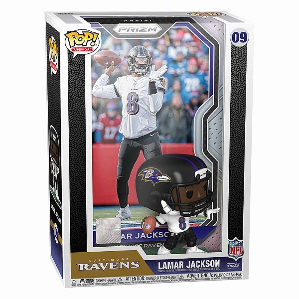 Funko Pop! Trading Cards Football NFL Lamar Jackson 09