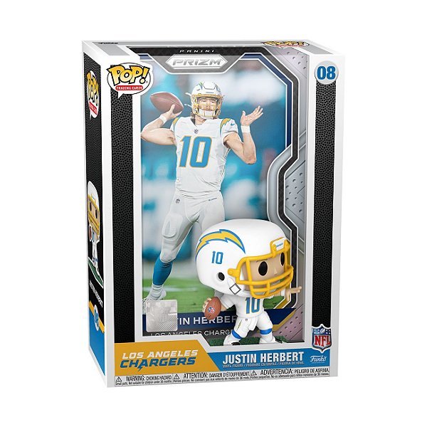Funko Pop! Trading Cards Football NFL Justin Herbert 08 Exclusivo