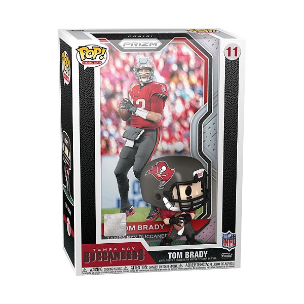 Funko Pop! Albums Trading Cards Football NFL Tom Brady 11 Exclusivo