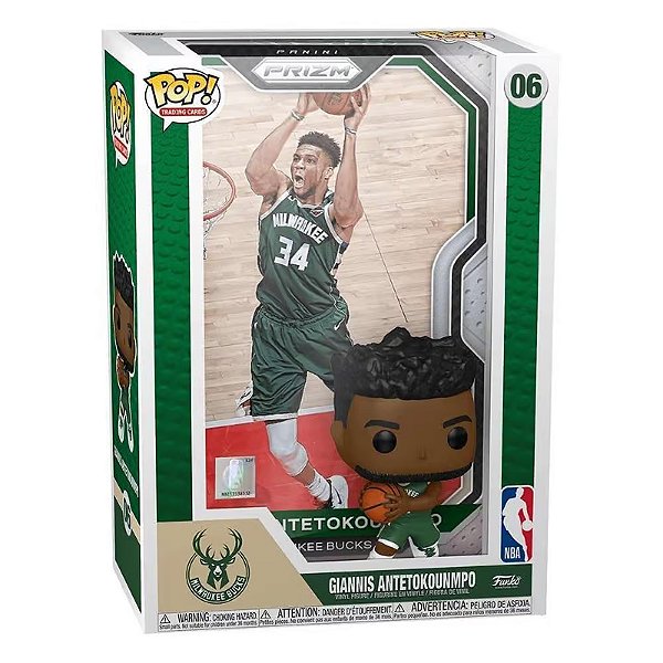 Funko Pop! Album Basketball NBA Bucks Giannis Antetokounmpo 06 Exclusivo