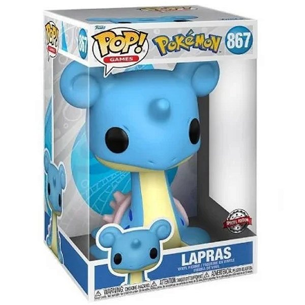 Funko Pop! Games Pokemon Lapras 867 Exclusivo