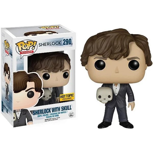 Funko Pop! Television Sherlock Holmes Sherlock With Skull 290 Exclusivo