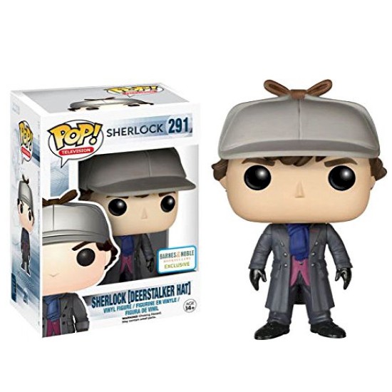 Funko Pop! Television Sherlock Holmes Sherlock (Deerstalker Hat) 291 Exclusivo