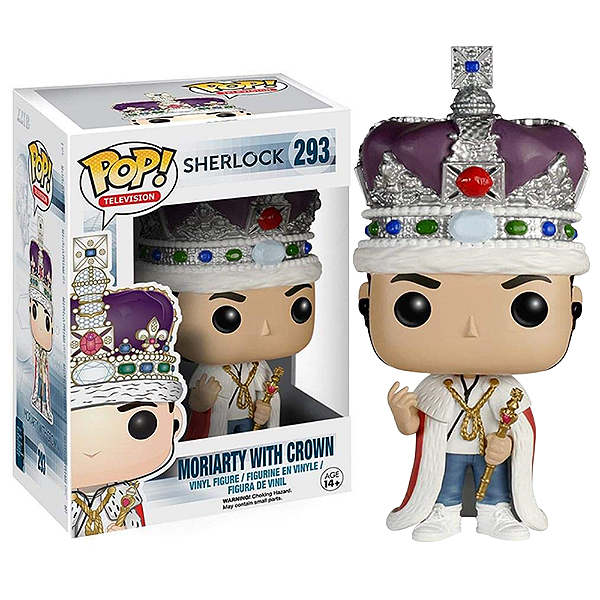 Funko Pop! Television Sherlock Holmes Moriarty With Crown 293