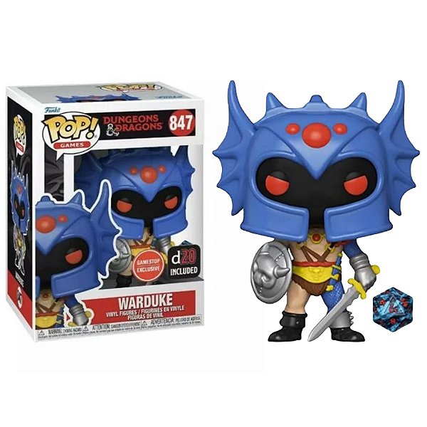 Funko Pop! Games Dungeons & Dragons Warduke 847 Exclusivo