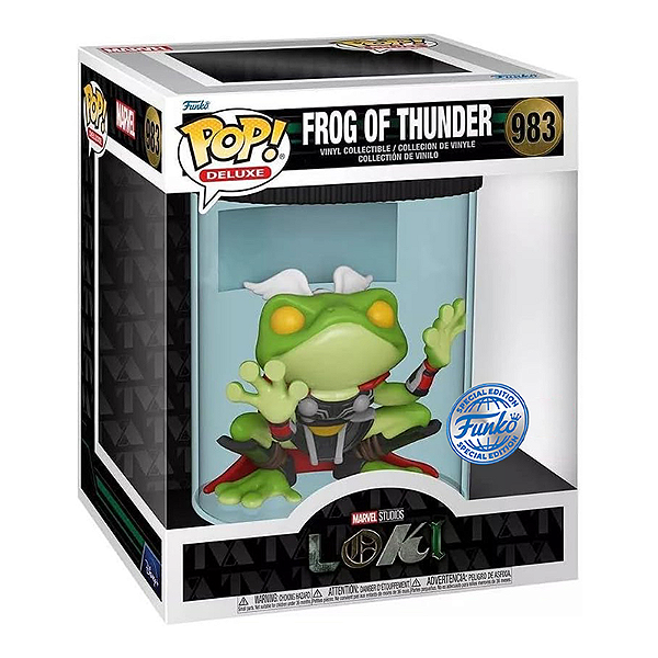 Funko Pop! Deluxe Marvel Loki Frog Of Thunder 983 Exclusivo