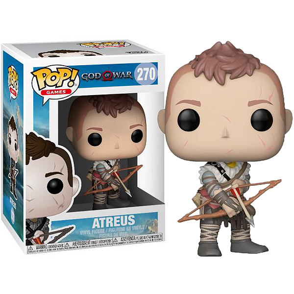Funko Pop! Games God Of War Atreus 270 Exclusivo (Vaulted, 2017)