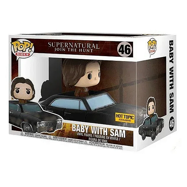 Funko Pop! Television Supernatural Baby With Sam 46 Exclusivo * CAIXA COM DETALHES