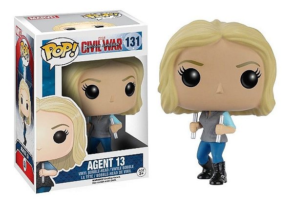 Funko Pop! Marvel Captain America Agent 13 131