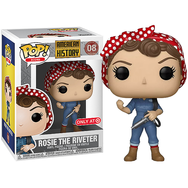 Funko Pop! Icons American History Rosie The Riveter 08 Exclusivo