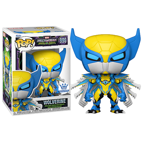 Funko Pop! Marvel Mech Strike Wolverine 996 Exclusivo