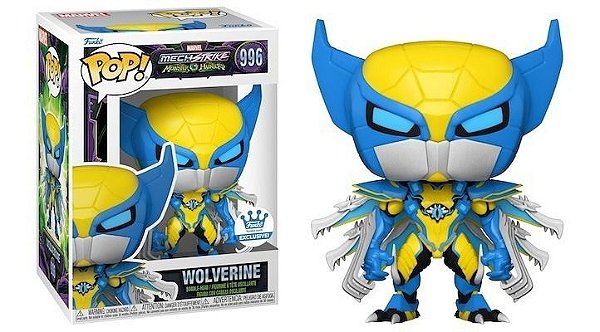 Funko Pop! Marvel Mech Strike Wolverine 996 Exclusivo