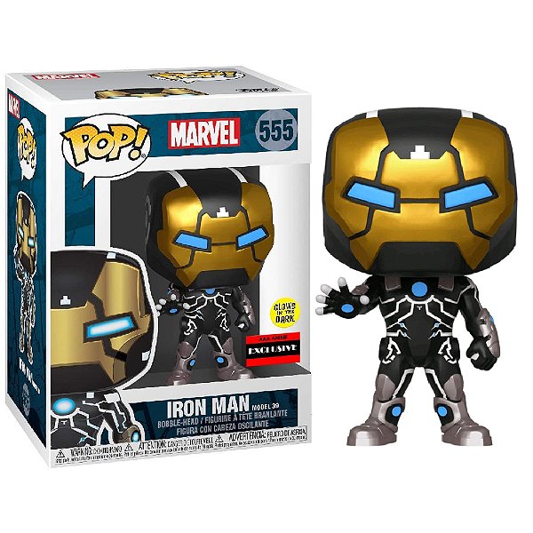 Funko Pop! Marvel Iron Man 555 Exclusivo Glow