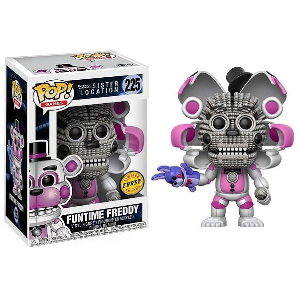 Funko Pop! Games Five Night At Freddys Funtime Freddy 225 Exclusivo Chase