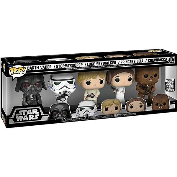 Funko Pop! Television Star Wars 5 Pack Exclusivo 2022