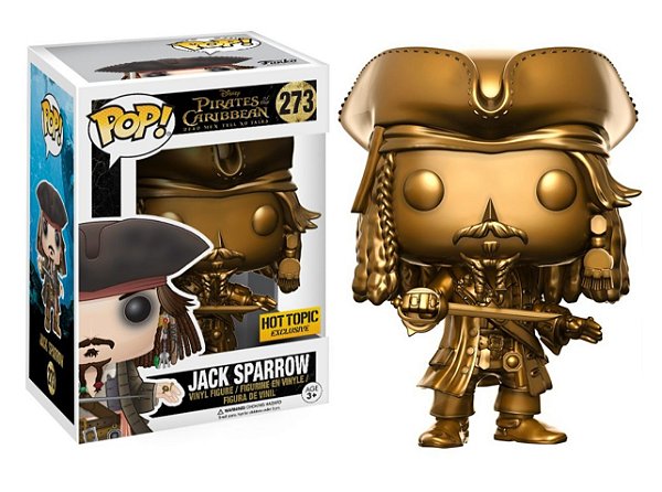 Funko Pop! Filme Piratas do Caribe Jack Sparrow 273 Exclusivo