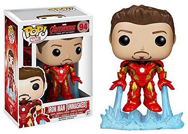 Funko Pop! Marvel Avengers Iron Man (Unmasked) 94