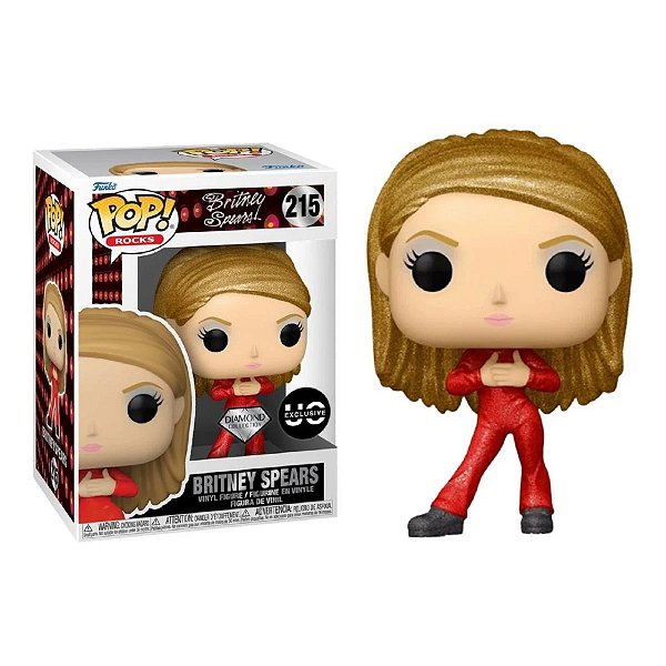 Funko Pop! Rocks Britney Spears 215 Exclusivo Diamond
