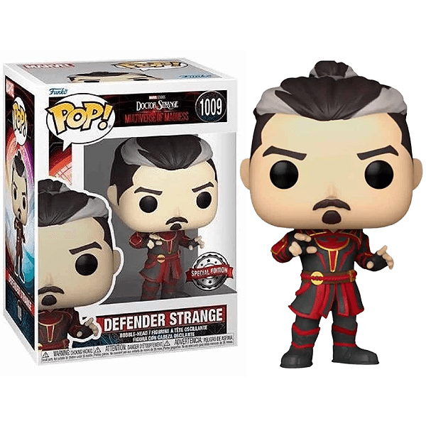 Funko Pop! Marvel Doutor Estranho Defender Strange 1009 Exclusivo