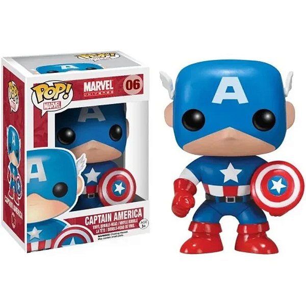 Funko Pop! Marvel Capitão America / Captain America 06