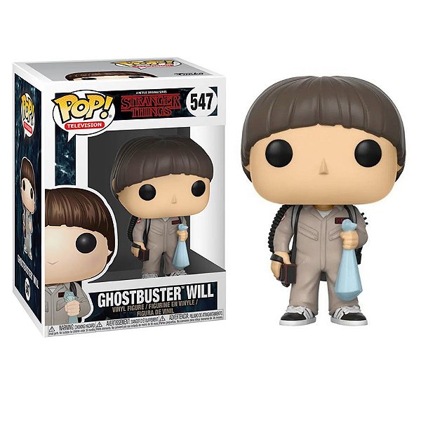 Funko Pop! Television Stranger Things Ghostbuster Will 547