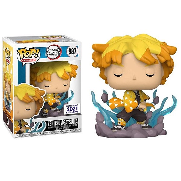 Funko Pop! Animation Demon Slayer Zenitsu Agatsuma 987 Exclusivo