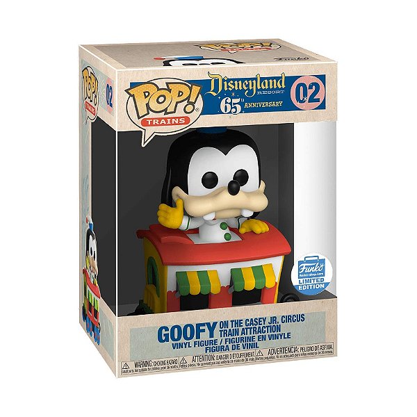Funko Pop! Trains Disneyland Resort 65 Anniversary Goofy 02 Exclusivo