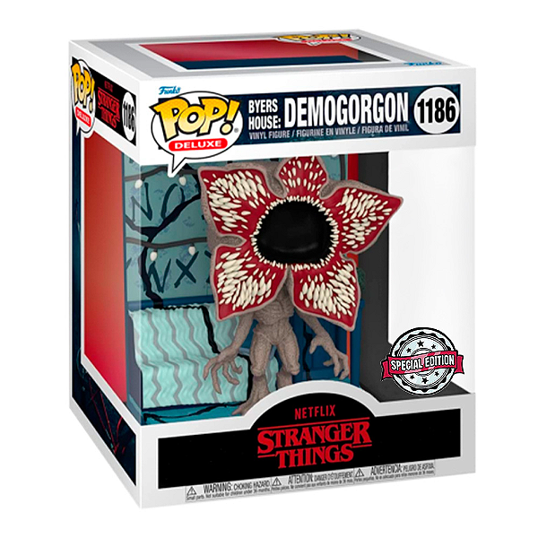 Funko Pop! Deluxe Stranger Things Demogorgon 1186 Exclusivo
