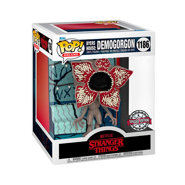 Funko Pop! Deluxe Stranger Things Demogorgon 1186 Exclusivo