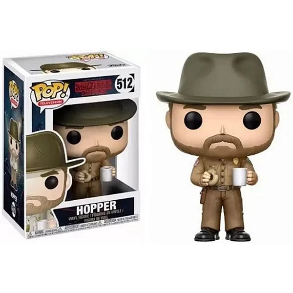 Funko Pop! Television Stranger Things Hopper 512