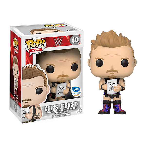 Funko Pop! WWE Chris Jericho 40 Exclusivo