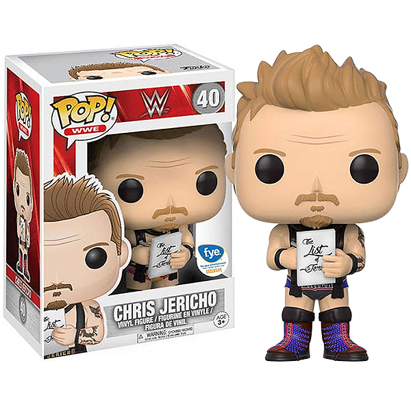 Funko Pop! WWE Chris Jericho 40 Exclusivo