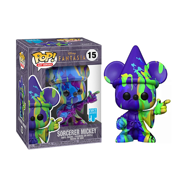 Funko Pop! Art Series Disney Sorcerer Mickey 15 Exclusivo
