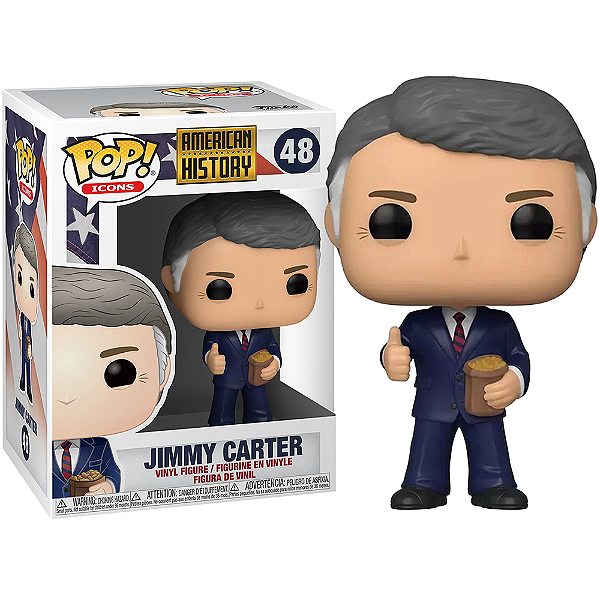 Funko Pop! Icons American History Jimmy Carter 48