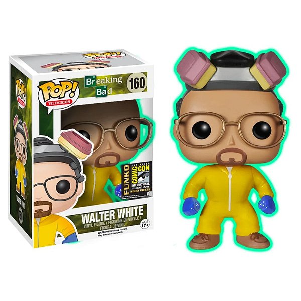 Funko Pop! Television Breaking Bad Walter White 160 Exclusivo Glow