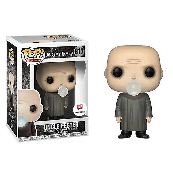 Funko Pop! Television A Familia Addams Uncle Fester 817 Exclusivo