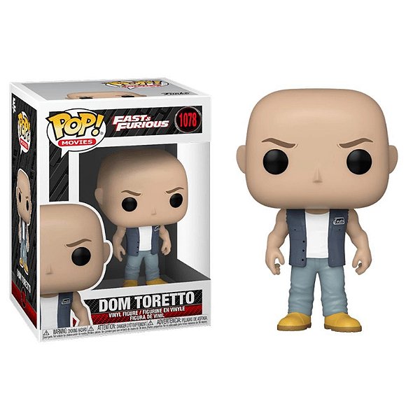 Funko pop! Filme Velozes e Furiosos Dom Toretto 1078